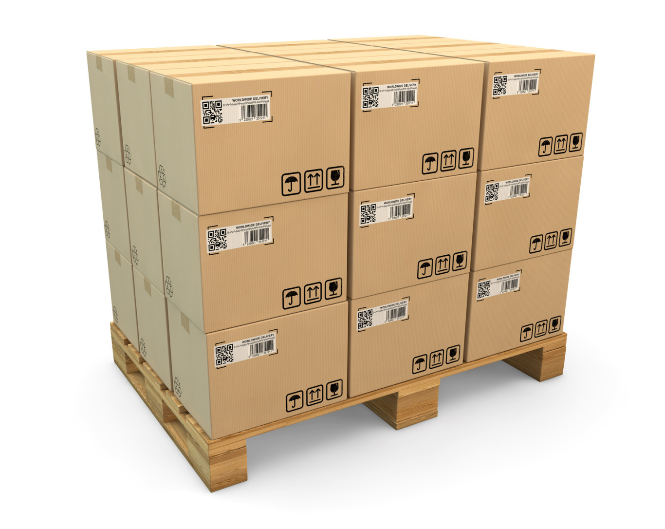 Kisten mit QR-Codes | Detektei Zwickau | Detektiv Zwickau | Wirtschaftsdetektei Zwickau